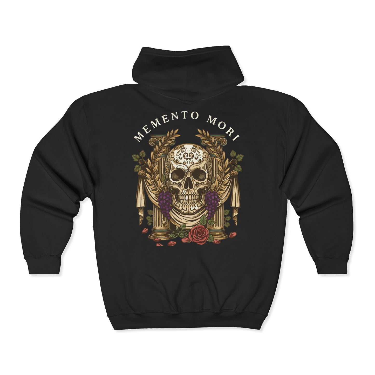 Memento Mori Full Zip Hoodie