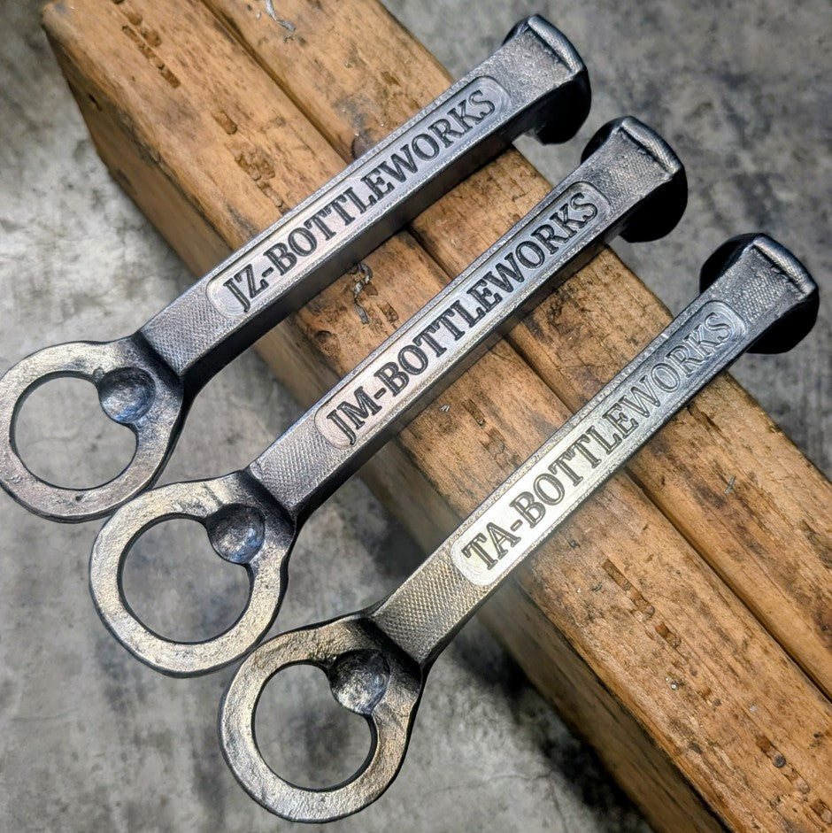 Railroad Spike Bottle Opener - Custom Engraved