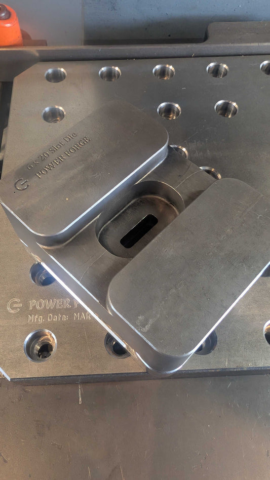 Clamp Style Slot Die for 6 mm × 20 mm Punch