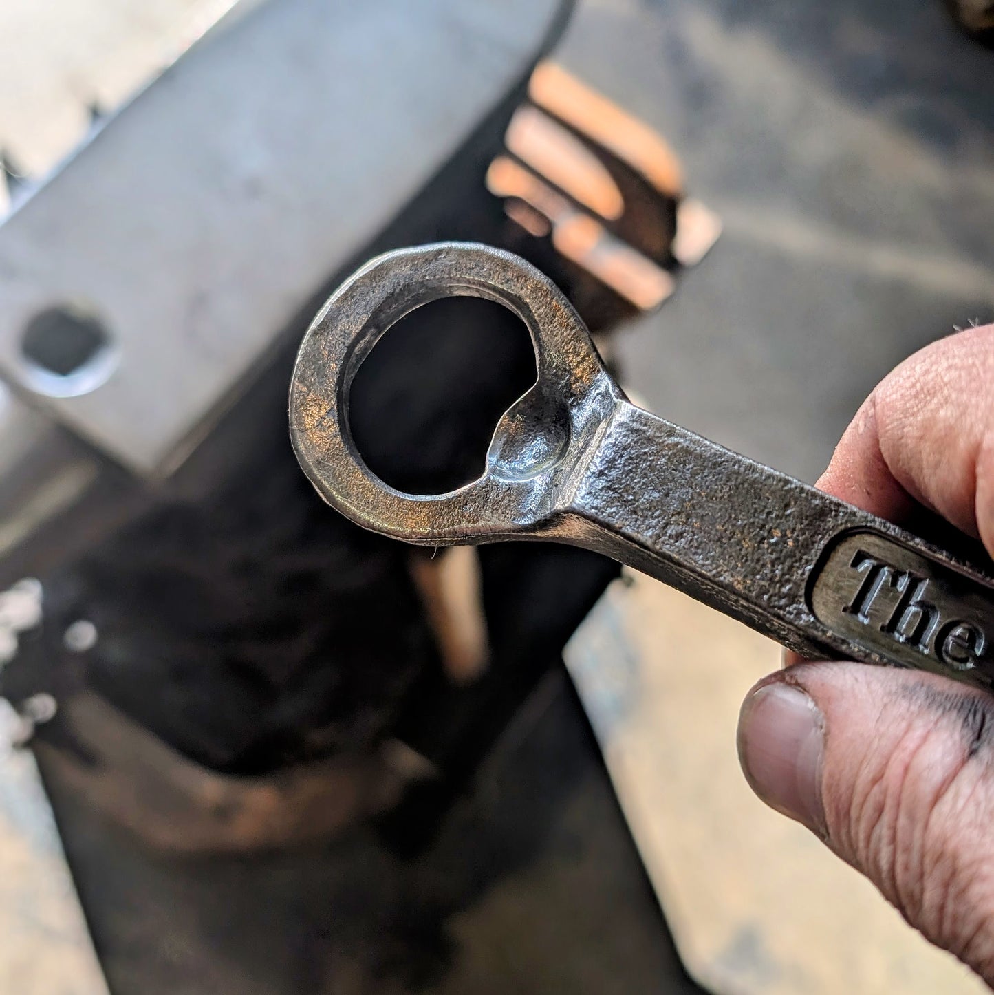 Railroad Spike Bottle Opener - Custom Engraved