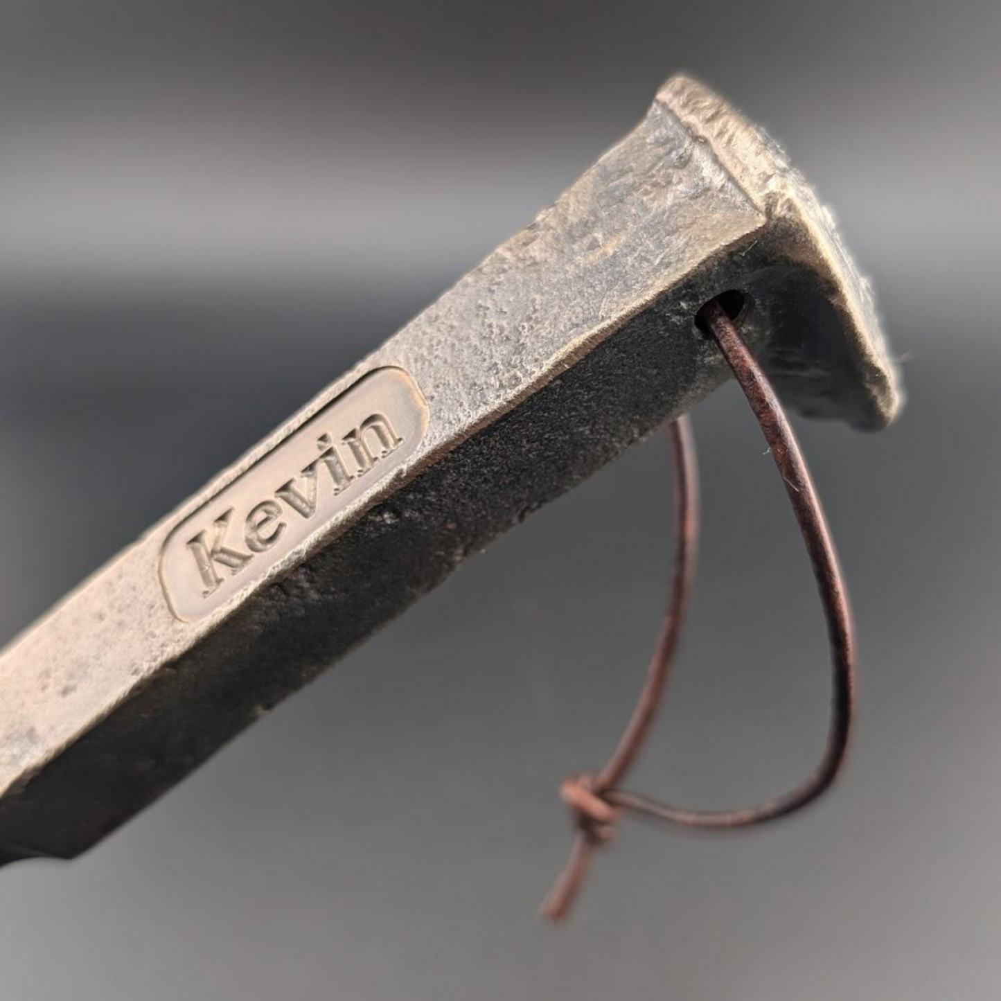 Railroad Spike Steak Turner - Custom Engraved