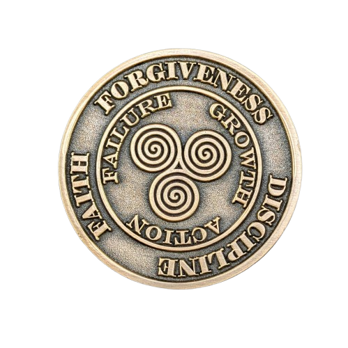 "This Too Shall Pass Away" Inspirational Coin