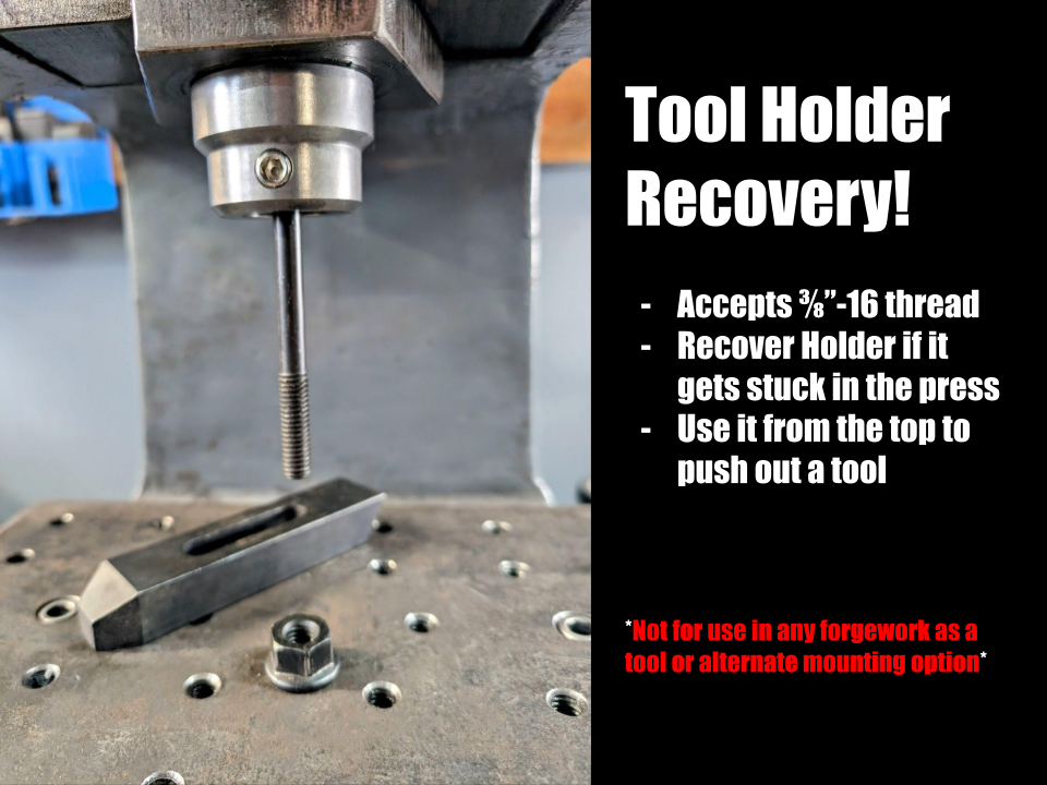 Specialty Fly Press Tool Holder