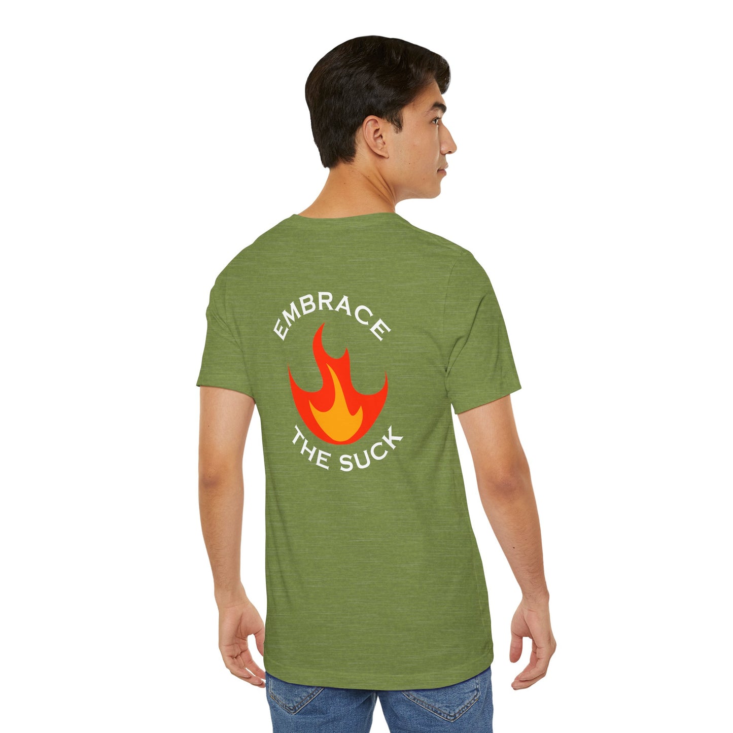 Embrace the Suck and Power Forge & Workshop Unisex Tee