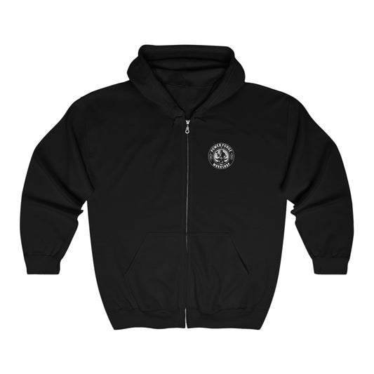 Power Forge & Workshop Unisex Full Zip Hooded Sweatshirt