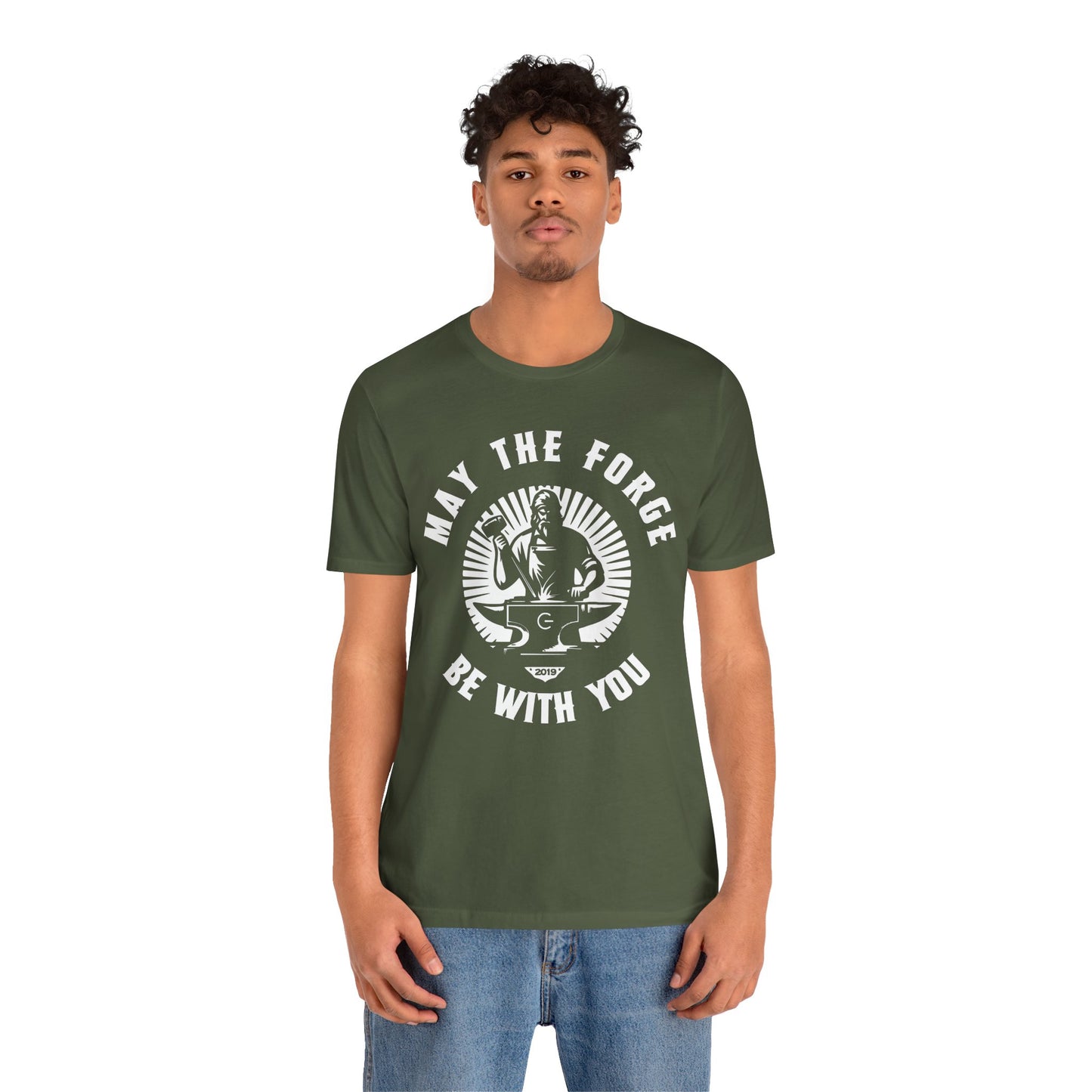 May The Forge Be With You Unisex Jersey Shirt