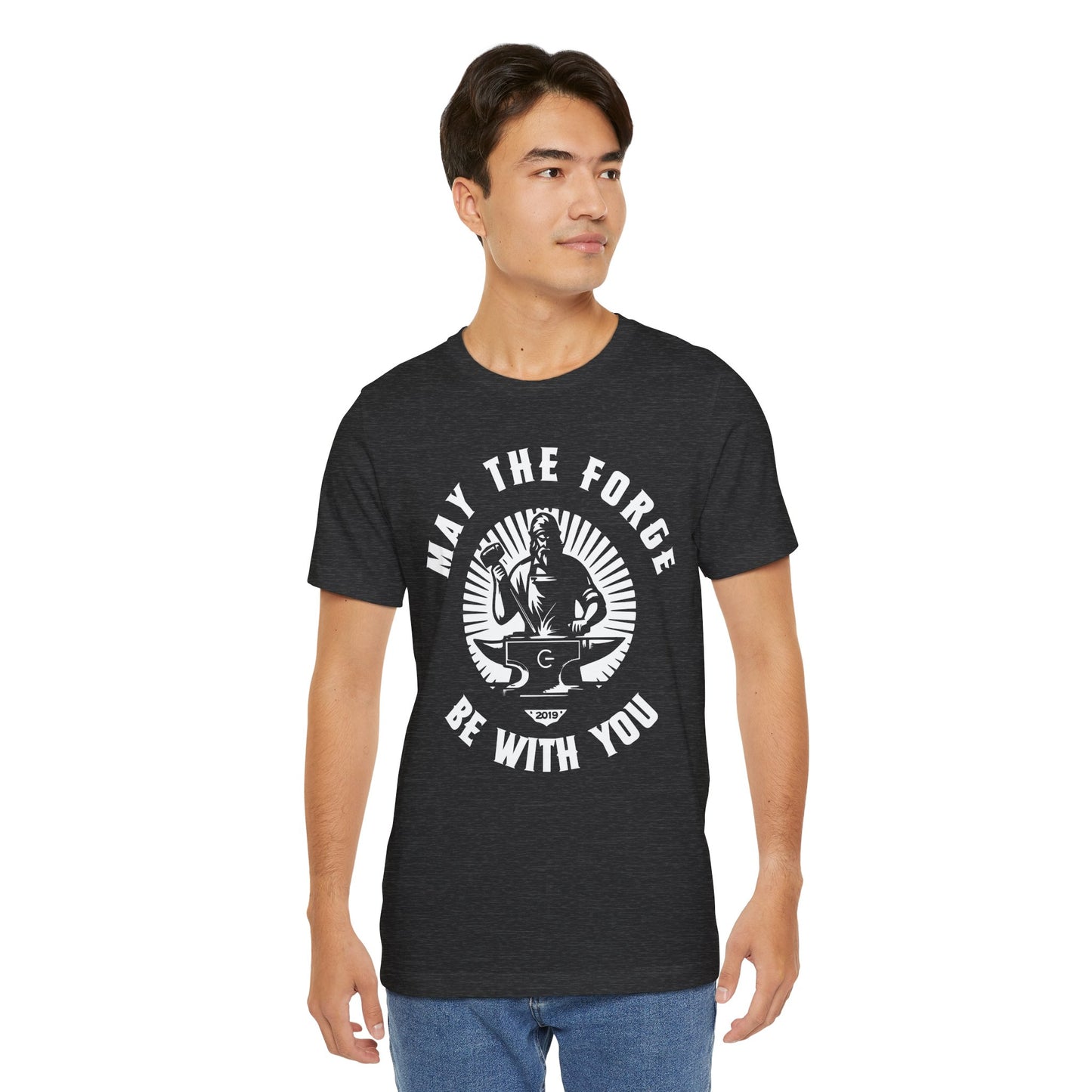 May The Forge Be With You Unisex Jersey Shirt