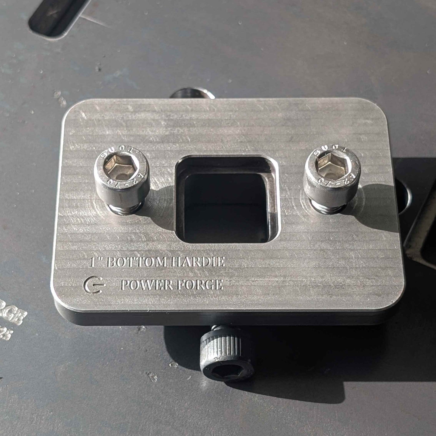 Hardie‑Ready 1‑Inch Tool Holder for Zero‑Point & Clamp‑Style Base Plates – 4140 Steel