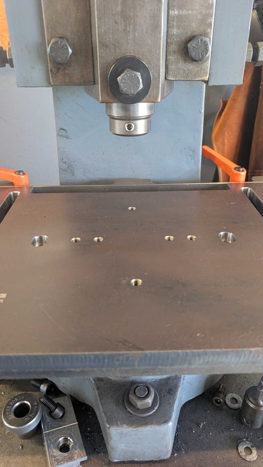 Clamp Style Base Plate for Karachi Fly Press
