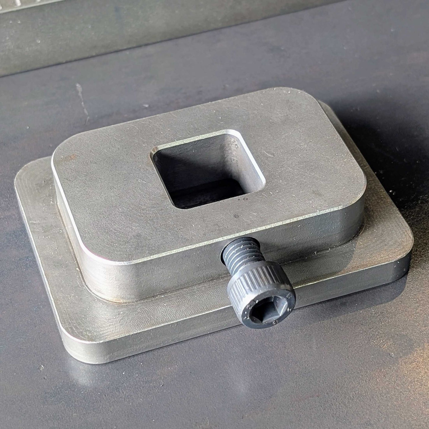 Hardie‑Ready 1‑Inch Tool Holder for Zero‑Point & Clamp‑Style Base Plates – 4140 Steel