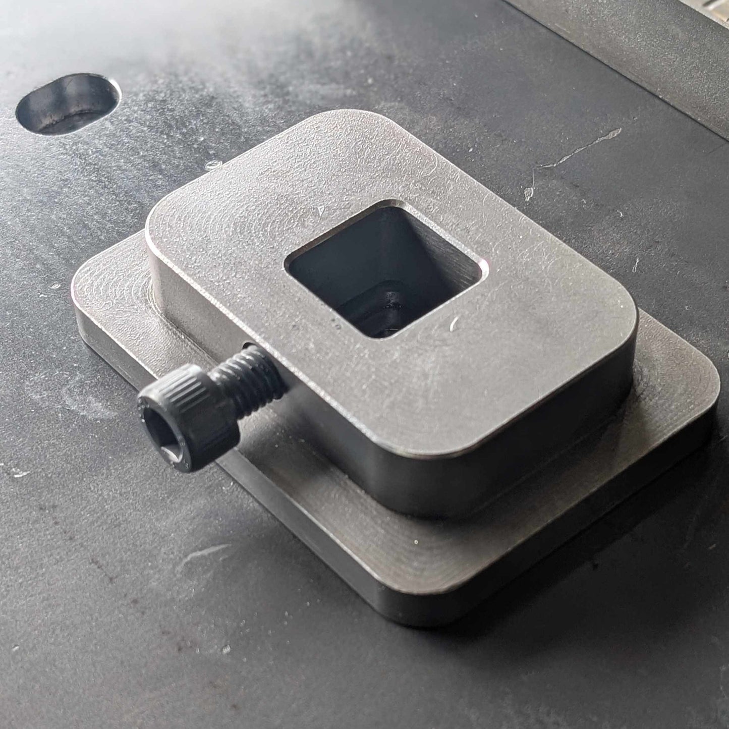 Hardie‑Ready 1‑Inch Tool Holder for Zero‑Point & Clamp‑Style Base Plates – 4140 Steel