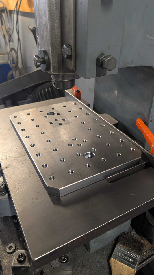 Fixture Plate for Blacksmith Fly Press